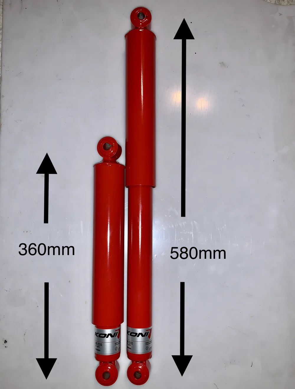 Koni 80-2220 Adjustable Shocks Pair — Fresh Kustoms